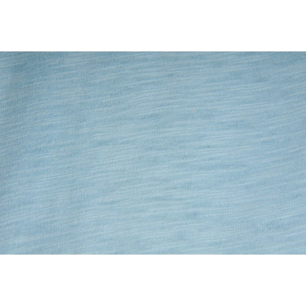 Theory Men Polo Medium Light Sky Blue Four Button 100% Cotton Short Sleeve Shirt - Picture 5 of 7